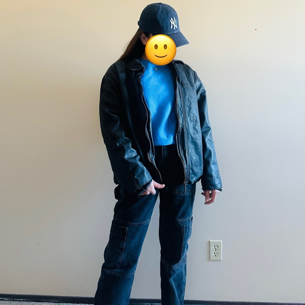 Plonge 100% Leather Jacket XL